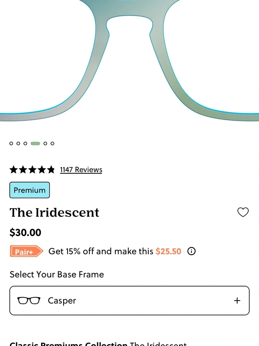 NEW PAIR Casper Topper
